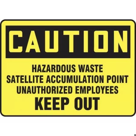 Accuform OSHA CAUTION SAFETY SIGN HAZARDOUS MCHL645XL MCHL645XL